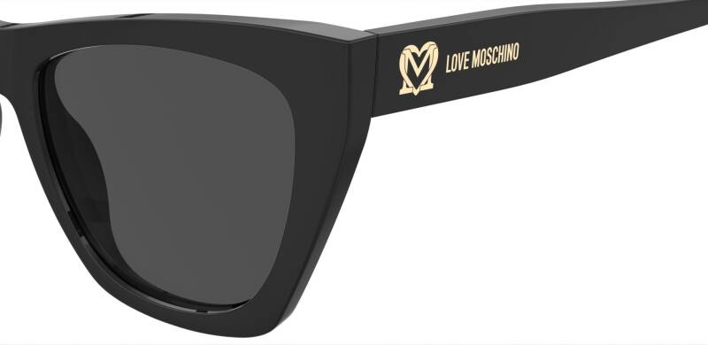 Moschino Love Grey Square Women's Sunglasses - 80753Ir