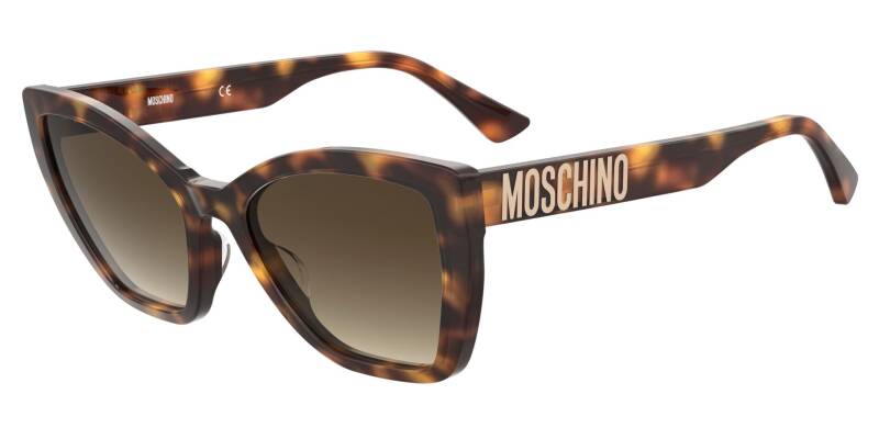 Moschino MOS 155/S Brown Gradient Women's Sunglasses 55mm