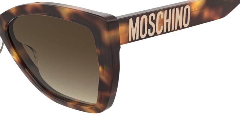 Moschino MOS 155/S Brown Gradient Women's Sunglasses 55mm