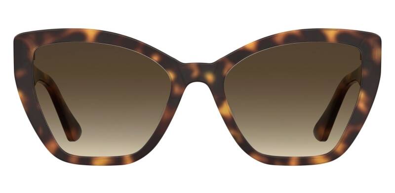 Moschino MOS 155/S Brown Gradient Women's Sunglasses 55mm