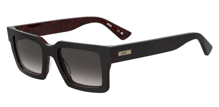 Moschino MOS 214/S Unisex Rectangular Sunglasses 52mm
