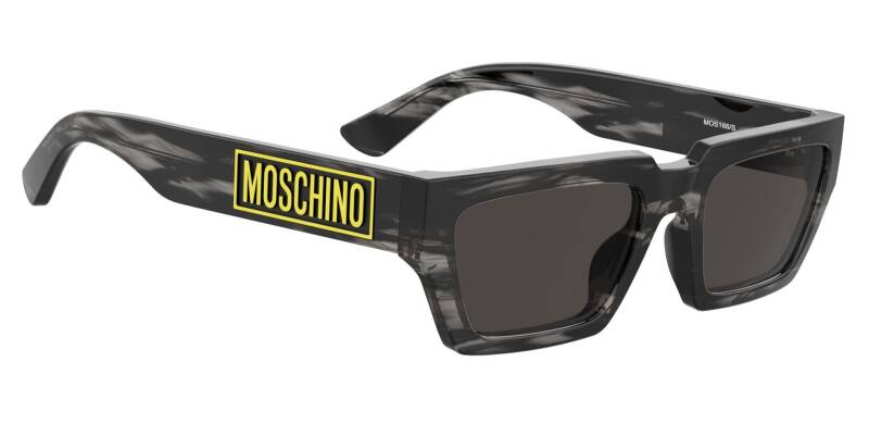 Moschino MOS166/S Grey Square Frame Men's Sunglasses