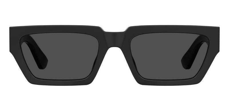 Moschino MOS166/S Grey Lens Men's Sunglasses - Black Frame