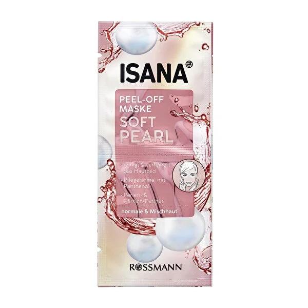 Isana Peel Off Face Mask Pink Pearl - Dermatologically Tested Skincare for Normal &amp; Combination Skin - Brightening &amp; Nourishing Facial Treatment Isana Peel Off Face Mask for Normal &amp; Combination Skin peel off face mask, Isana face mask, panthenol face mask, dermatologically tested skincare, normal skin face mask, combination skin face mask, skincare, facial treatment, brightening face mask, nourishing face mask, panthenol skincare, peach extract skincare