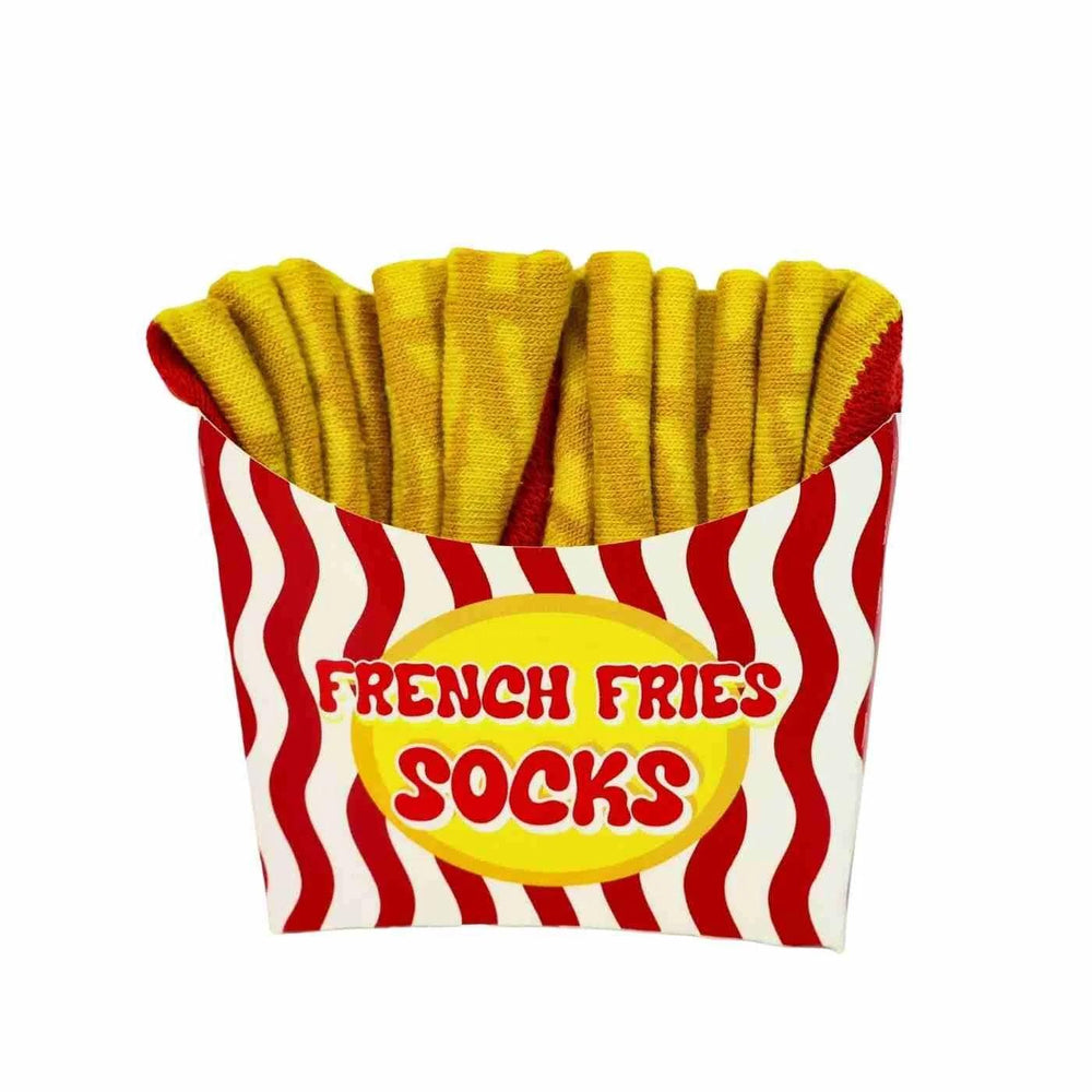 Carnaval Socks French Fries Box Crew Sock 1 Pair