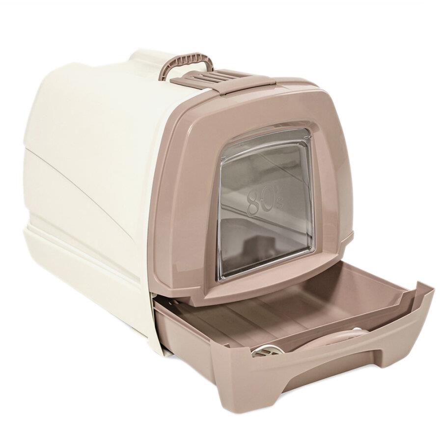 MPS 80's Maxi Drawer Cat Litter Box with Scoop, 62 cm