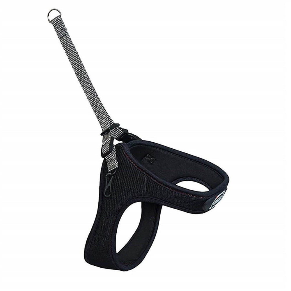 MPS Spidy Step-In Dog Harness Secure Quick-Release Black XXS