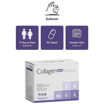 Collagen Forte Collagen Supplement 1500mg - Premium Hydrolyzed Collagen Peptides for Skin, Hair, Nail & Joint - view 3