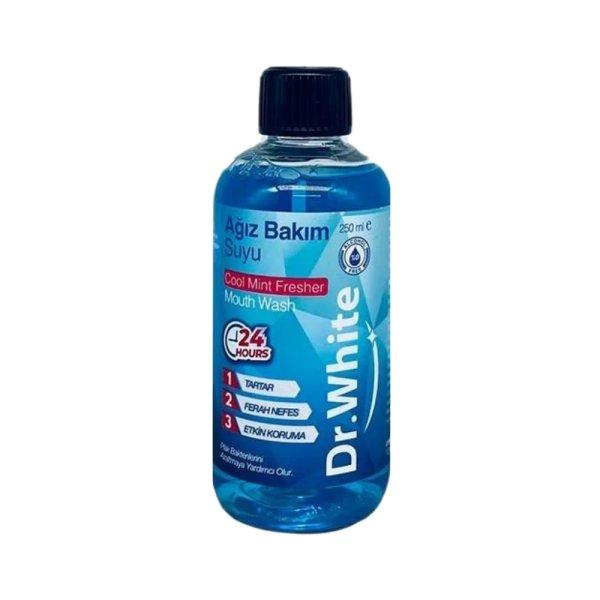 Dr. White Cool Mint Fresher Mouthwash 250 ml