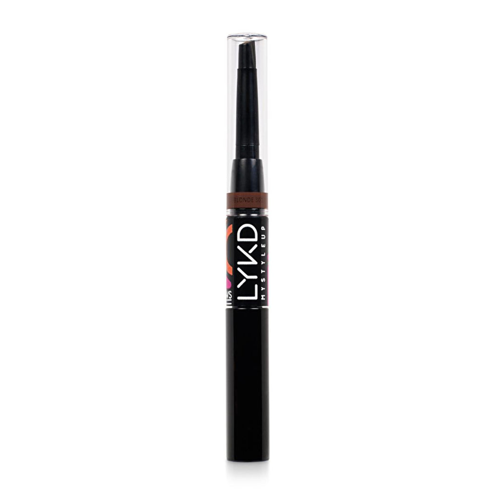 LYKD Double Sided Brow Kit Blonde 301 - Dual-Ended Brow Pencil and Mascara for Natural-Looking Eyebrows - view 2