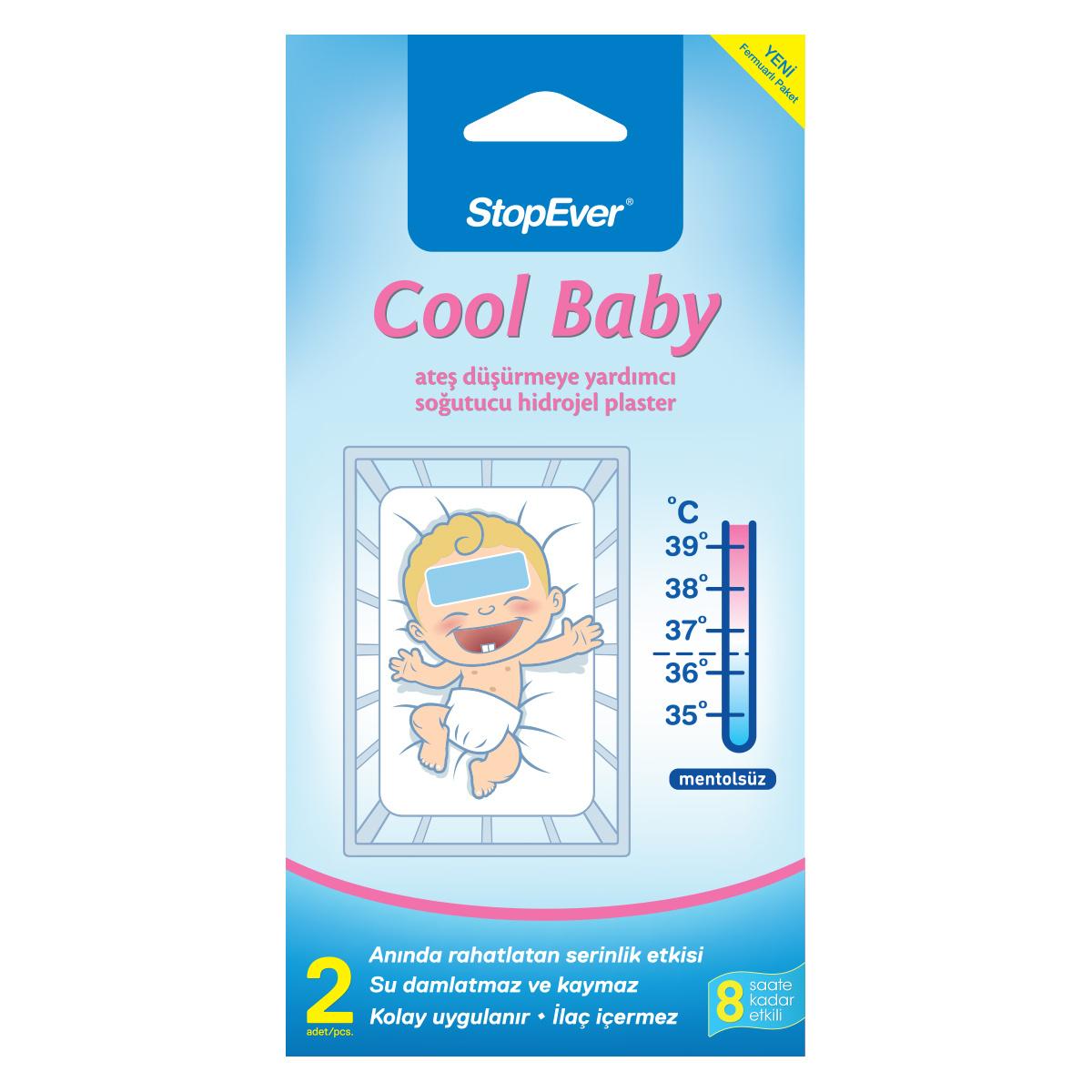 StopEver Cool Baby Cooling Hydrogel Patch for Fever Relief in Children - Non-Medicated, Easy to Use, Up to 8 Hours of Relief StopEver Cool Baby Hydrogel Patch for Fever Relief Fever relief for children, Cooling hydrogel patch, Non-medicated fever reducer, Hydrogel plaster for fever, Baby fever relief patch, Children's health products, Fever relief solutions, Non-medication fever relief, Cooling patches for kids, Parenting essentials, Child care products