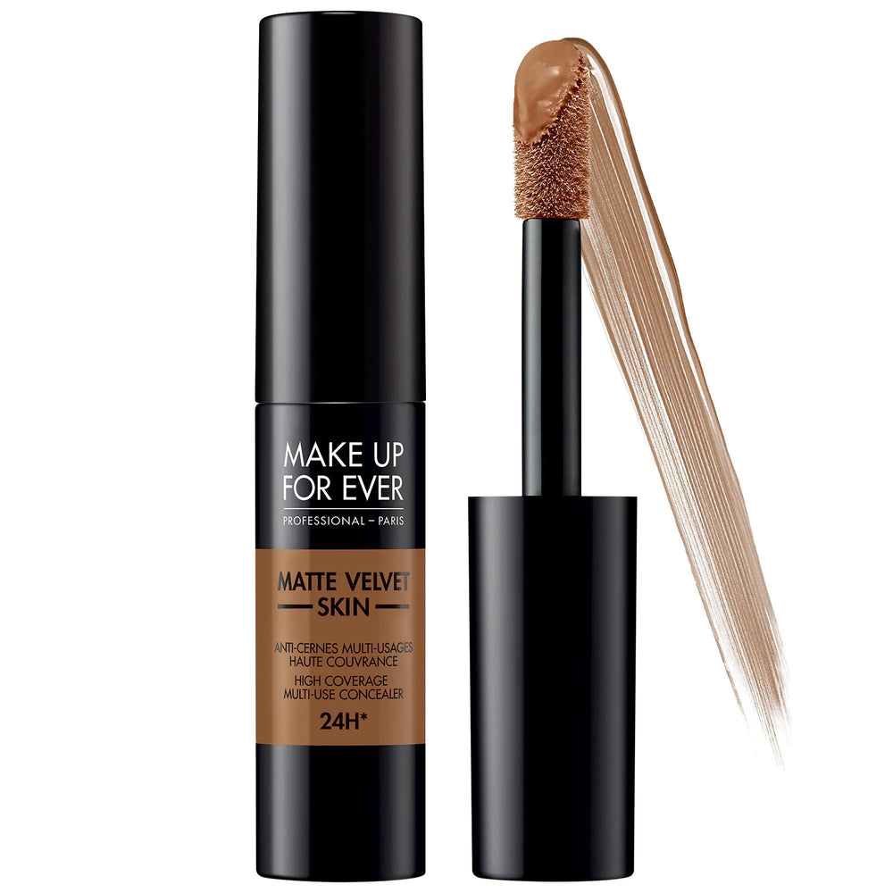 Matte Velvet Skin: 24H Full Coverage Waterproof Concealer - Multi-Use, Conceal Dark Circles, Blemishes, Contour - Long Lasting Matte Finish Matte Velvet Skin Concealer: Full Coverage, Waterproof, 24H matte concealer, full coverage concealer, waterproof concealer, transfer-proof concealer, long-lasting concealer, concealer for oily skin, concealer for dark circles, contour concealer, matte velvet concealer, high coverage multi-use concealer, concealer, makeup, face makeup, blemish concealer, dark circle conc