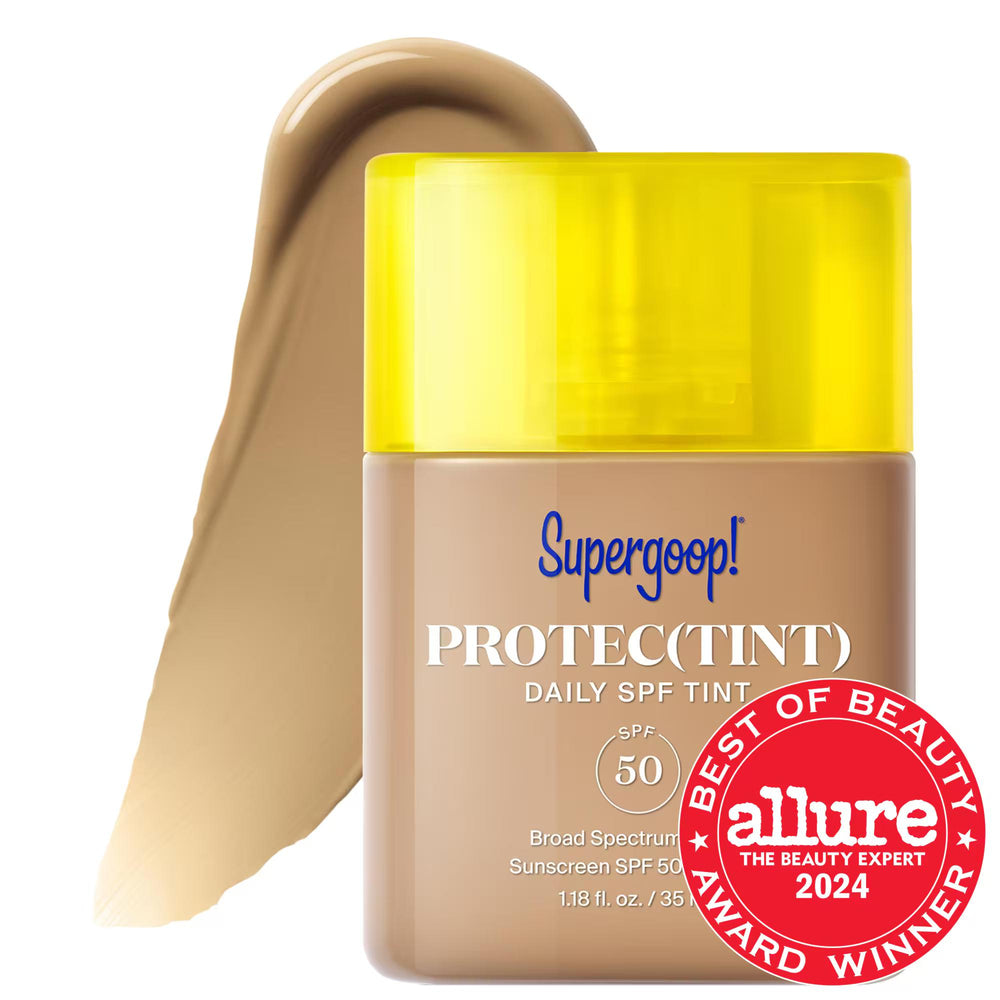 Protec(tint) Daily SPF Tint SPF 50 Sunscreen Skin Tint with Ectoin - Lightweight, Buildable Coverage, Cruelty-Free Tinted Sunscreen Protec(tint) Daily SPF Tint - SPF 50 Tinted Sunscreen tinted sunscreen, SPF 50 sunscreen, daily sun protection, natural finish sunscreen, lightweight coverage sunscreen, cruelty-free sunscreen, paraben-free sunscreen, sunscreen with ectoin, skincare, makeup, face sunscreen, sun protection, natural finish, buildable coverage, liquid sunscreen, ectoin, hyaluronic acid, zinc oxide
