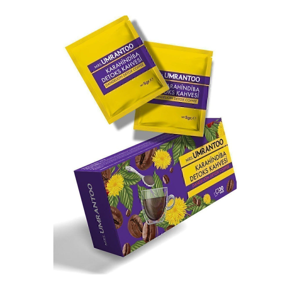 Mrs. Umrantoo Dandelion Coffee, box of 30 single-serve 5 g sachets