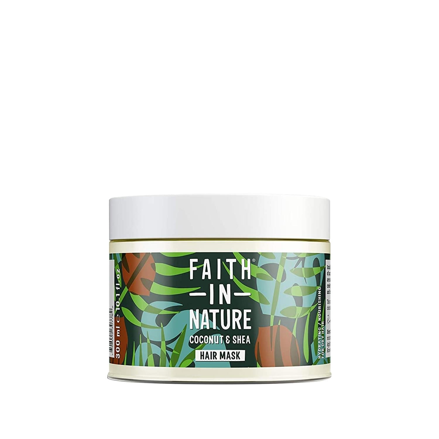 Faith In Nature Coconut & Shea Butter Moisturizing Hair Care Mask - Nourishing Treatment for Dry Hair, 300ml Faith In Nature Coconut & Shea Butter Hair Mask - Moisturizing & Nourishing hair care mask, coconut oil hair mask, shea butter hair care, moisturizing hair mask, nourishing hair treatment, natural hair care, organic hair products, dry hair solution, damaged hair repair, hair nourishment, Faith In Nature, coconut oil benefits, shea butter benefits