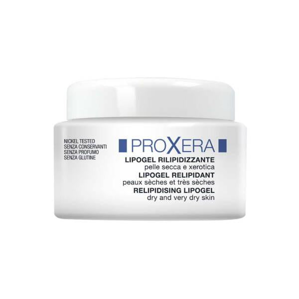 BioNike Relipidising Lipogel - Gluten-Free Moisturizing Skincare for Dry Skin Relief, Fragrance-Free, 1.69 fl oz - Face Cream