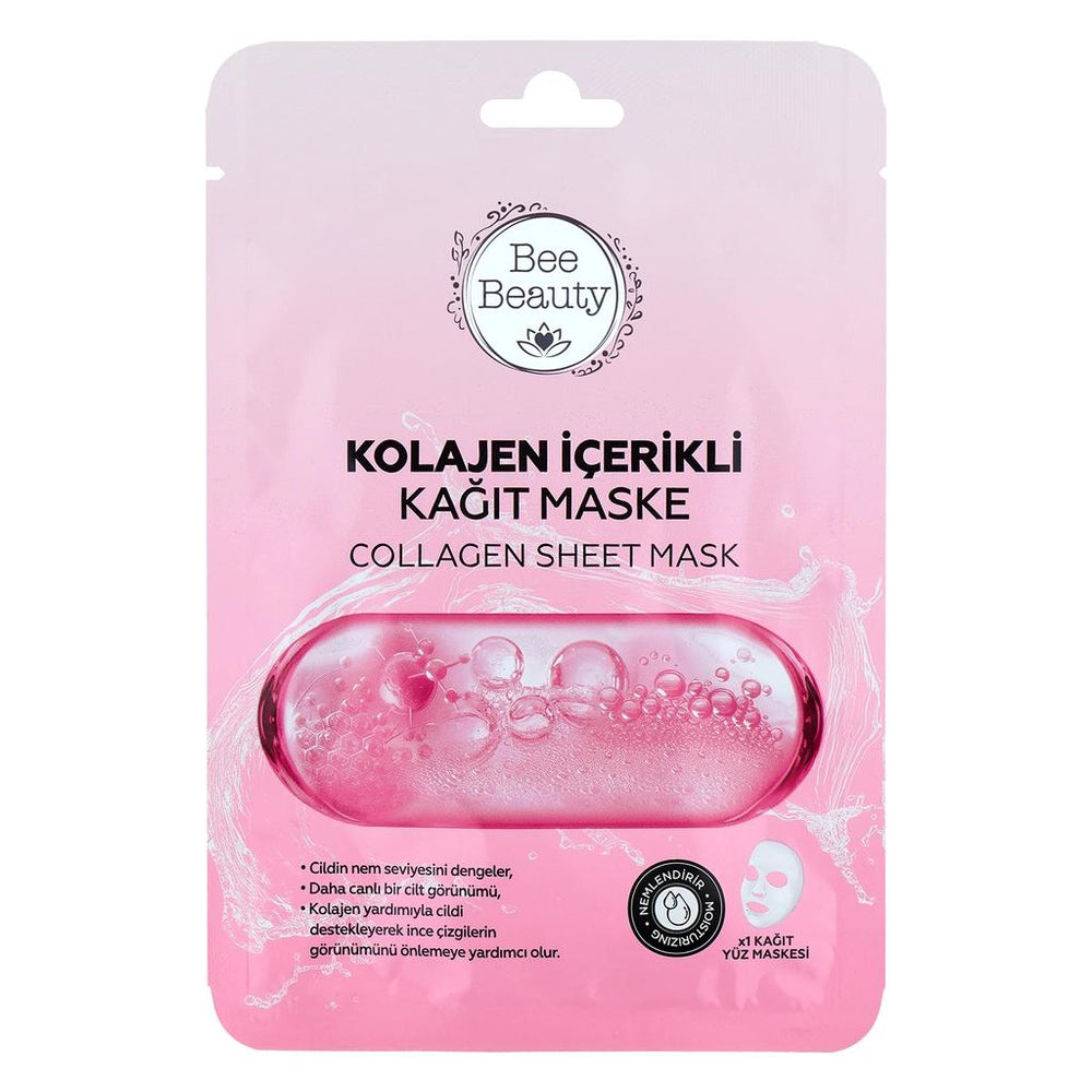 Bee Beauty Collagen Sheet Mask for Firming & Hydration 25 ml