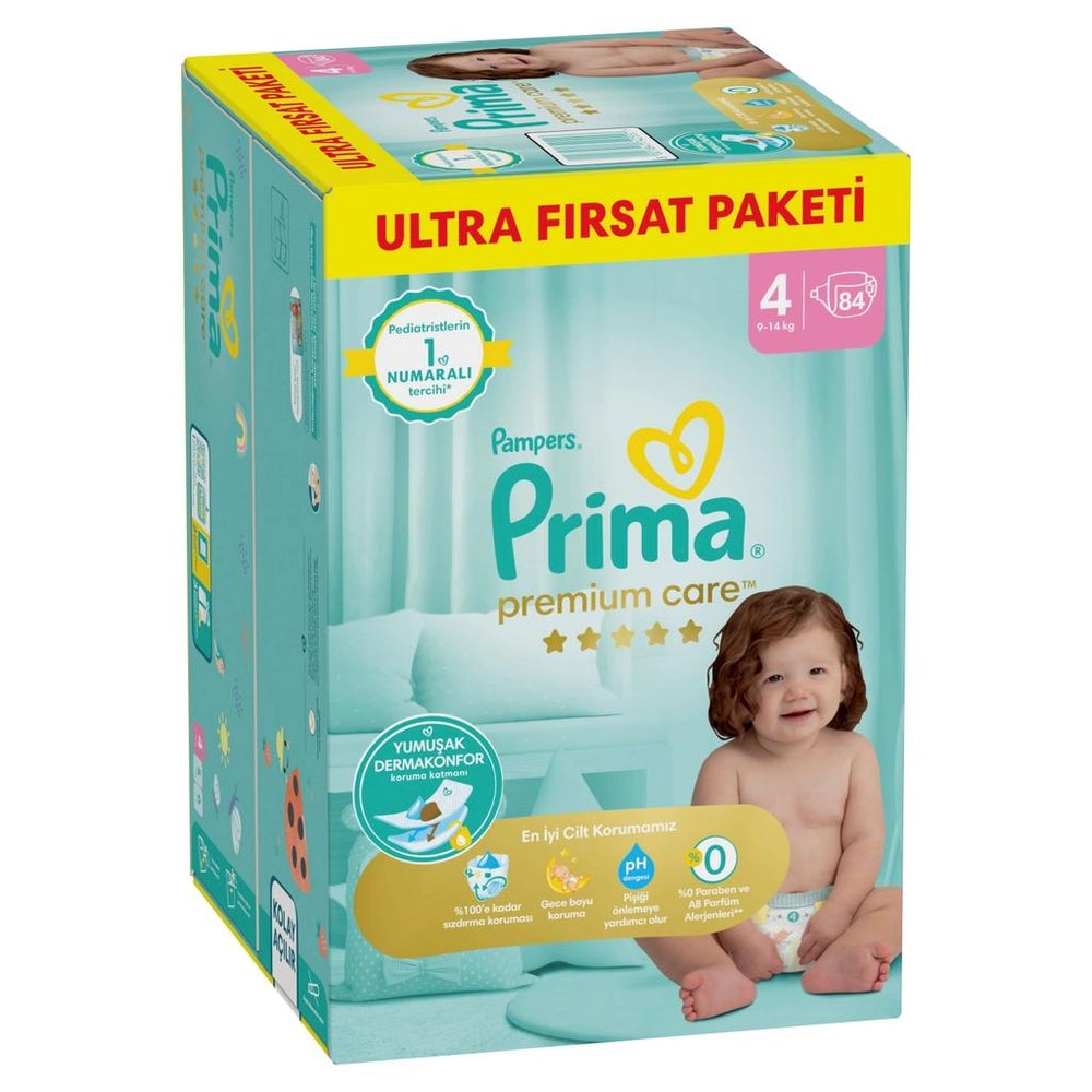 Pampers Premium Care Size 4 Diapers 84 Count
