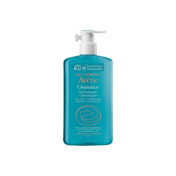 Avene Cleanance Cleansing Gel for Combination/Oily Skin - Gentle, Non-comedogenic, 13.53 fl oz Avene Cleanance Cleansing Gel for Oily Skin - Gentle & Non-comedogenic Avene Cleanance Cleansing Gel, Combination/Oily Skin Cleanser, Non-comedogenic Facial Cleanser, Thermal Spring Water Skincare, Gentle Makeup Remover, Skincare for Oily Skin, Sensitive Skin Friendly, Soap-free Cleanser, Avene Thermal Spring Water, Facial Cleansing Gel