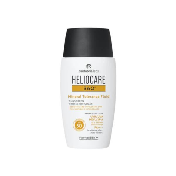 heliocare 360 mineral tolerance sunscreen bottle, heliocare 360 sunscreen with spf50 Heliocare 360 Mineral Tolerance Sunscreen - SPF50 | 50ml Heliocare 360 Mineral Tolerance Sunscreen SPF50 heliocare, sunscreen, spf50, mineral-sunscreen, sensitive-skin, outdoor-sunscreen, water-resistant-spf, swim-friendly, ai-generated, skin-protection