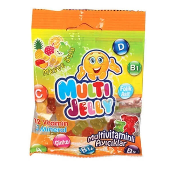 Multiball Multi Jelly Fruit Flavored Snack 20g