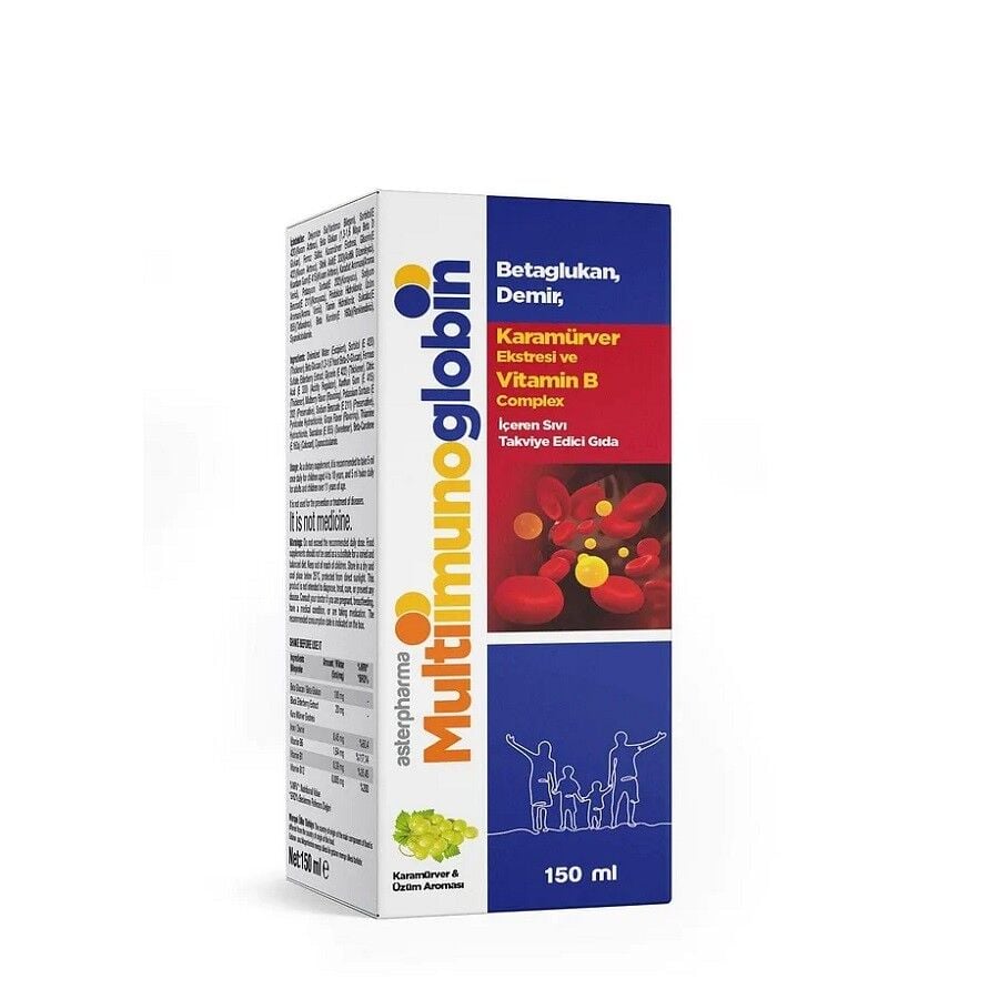 Dream Pharma MultiImunoglobin Beta Glucan Liquid Supplement 150ml