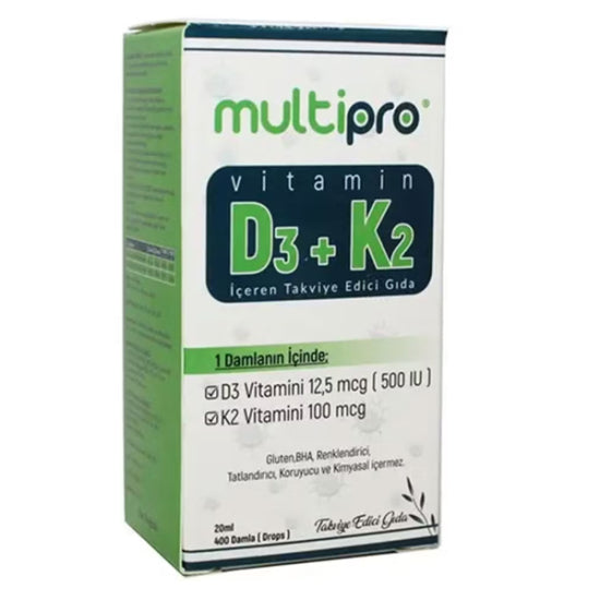 Multipro D3 K2 Drops 20 ml
