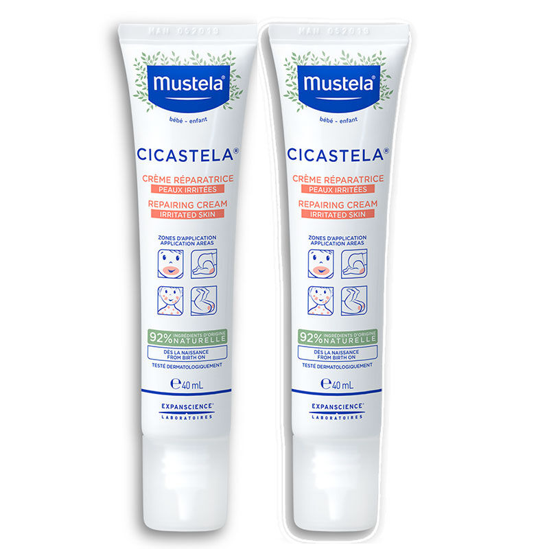 Mustela Cicastela Repairing Cream Duo Set 2x40ml