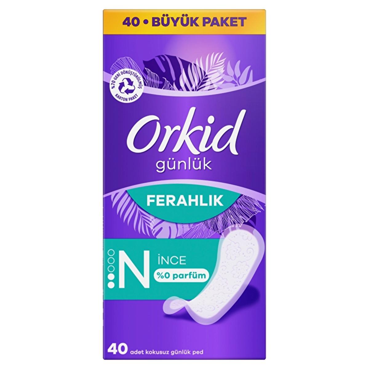 orkid ultra thin daily pads pack, orkid daily pads for women, comfortable breathable daily protection pads Orkid Ultra Thin Daily Pads - 40 Count | Comfortable and Breathable Daily Protection for Women Orkid Ultra Thin Daily Pads - Comfortable and Breathable orkid, daily-pads, ultra-thin, feminine-hygiene, women-products, comfortable-pads, breathable-pads, lightly-fragranced, dermatologically-tested, ai-generated