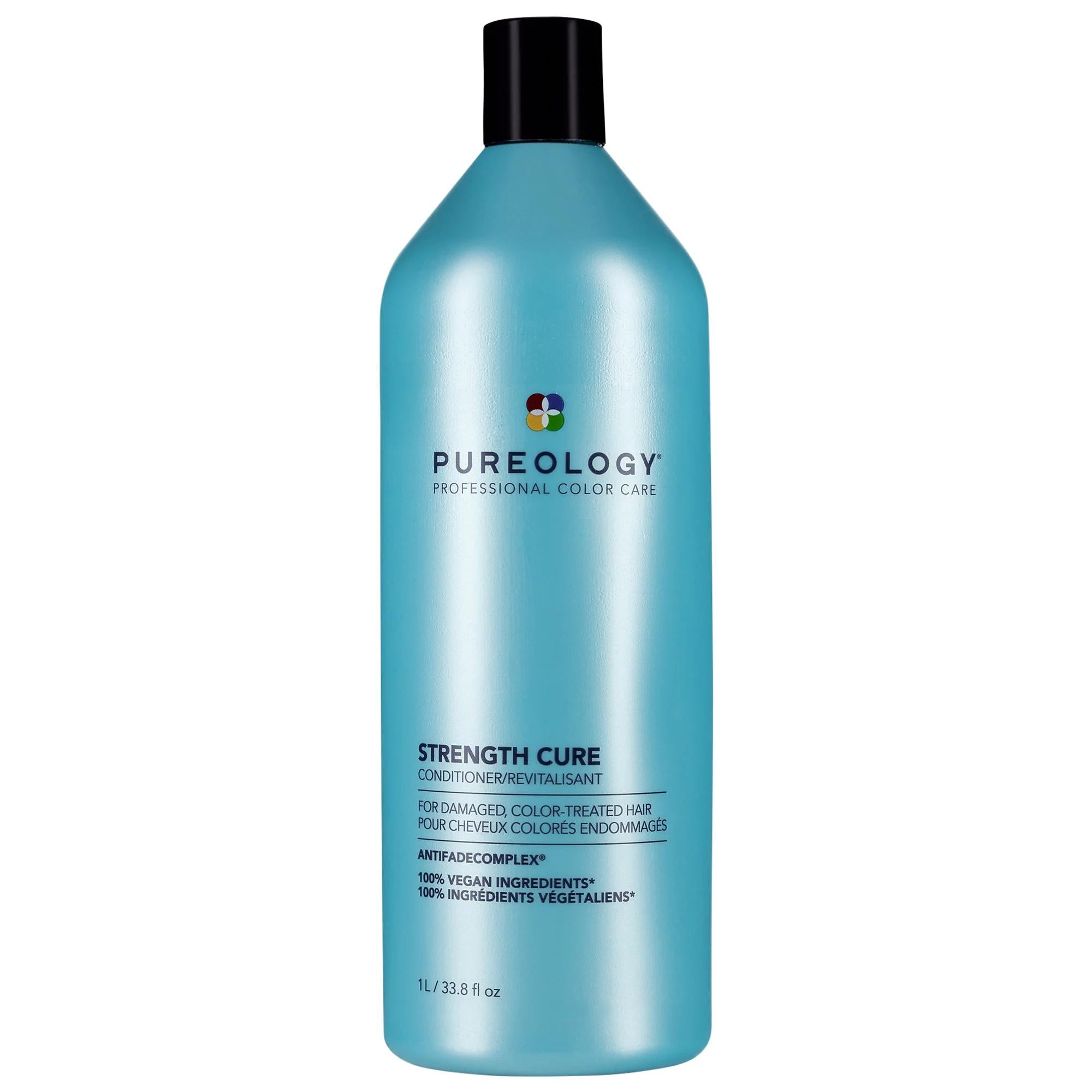 Strength Cure Conditioner for Damaged Hair - Vegan, Color-Safe, Sulfate-Free Hair Repair Strength Cure Conditioner - Vegan, Color-Safe Hair Repair hair conditioner for damaged hair, vegan hair care products, plant-based hair conditioner, color-safe hair products, sulfate-free hair conditioner, cruelty-free hair care, sustainable hair products, natural hair repair, damaged hair solution, hair care for dryness, hair breakage repair, healthy hair products