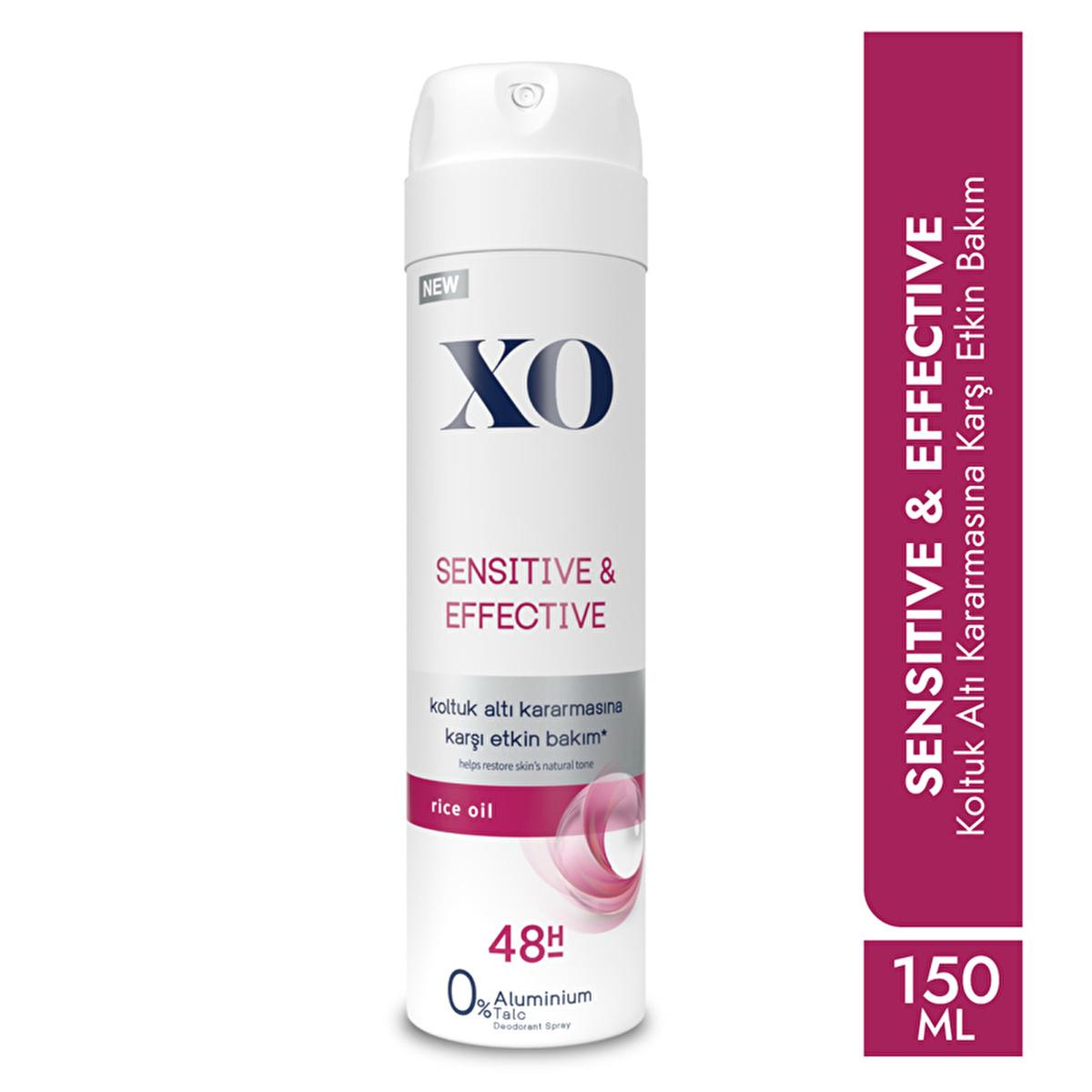 xo sensitive effective deodorant spray 150 ml, vegan deodorant spray with rice oil, aluminum free deodorant spray for women Xo Sensitive & Effective Deodorant Spray - Aluminum-Free, Vegan | 150 ml Xo Sensitive Deodorant Spray - 48 Hour Protection xo, deodorant-spray, sensitive-skin, aluminum-free, vegan, 48-hour-protection, women, skin-tone-evening, eco-friendly, ai-generated