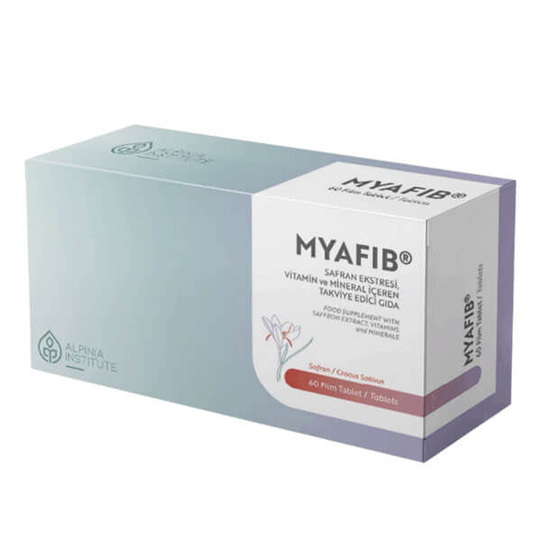 Myafib Saffron Extract with 5-HTP & Vitamins 60 Tablets
