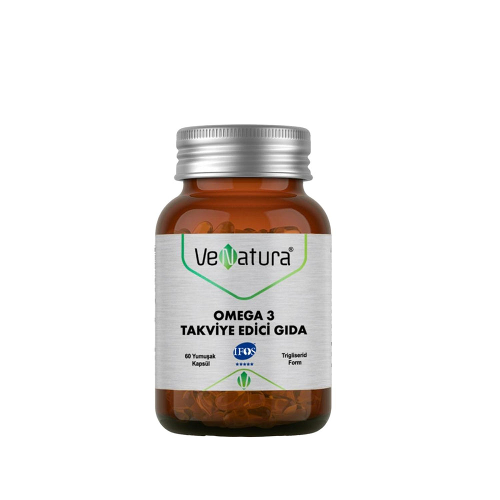 VeNatura Omega 3 Dietary Supplement - 60 Soft Capsules for Heart Health & Cognitive Support VeNatura Omega 3 Supplement for Heart Health Omega 3 supplement, dietary supplement, heart health support, cognitive function support, VeNatura Omega 3, health and wellness, nutritional support, soft capsules, dietary health, heart health, cognitive support, wellness products