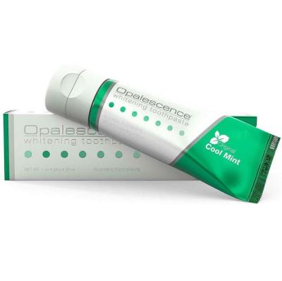 Opalescence Whitening Toothpaste - Whitens Teeth Up to 2 Tones, Mint Flavored, Triclosan-Free, 28g - Toothpaste