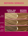 Palette Deluxe Golden Toffee Hair Dye 7-65 - Long-Lasting Nourishing Hair Color - view 5
