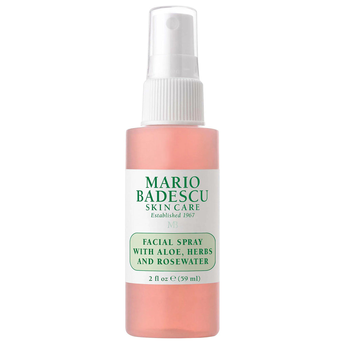 Mini Facial Spray with Aloe & Rosewater - Hydrating Face Mist