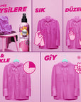 Yumos Jet Fresh Fabric Refreshing Spray Orkide Fragrance 6.76 fl oz - Quick Refresh, De-Wrinkle, Dermatologically Tested Yumos Jet Fresh Spray - Quick Refresh & De-Wrinkle fabric refreshing spray, clothing refresher, de-wrinkle spray, Yumos Jet Fresh, Orkide fragrance, quick refresh, dermatologically tested, fabric care, laundry convenience, freshness guaranteed, anti-wrinkle spray, travel essentials, busy professional, garment care, Yumos Extra softener, nonionic active ingredient, perfume, Benzisothiazoli
