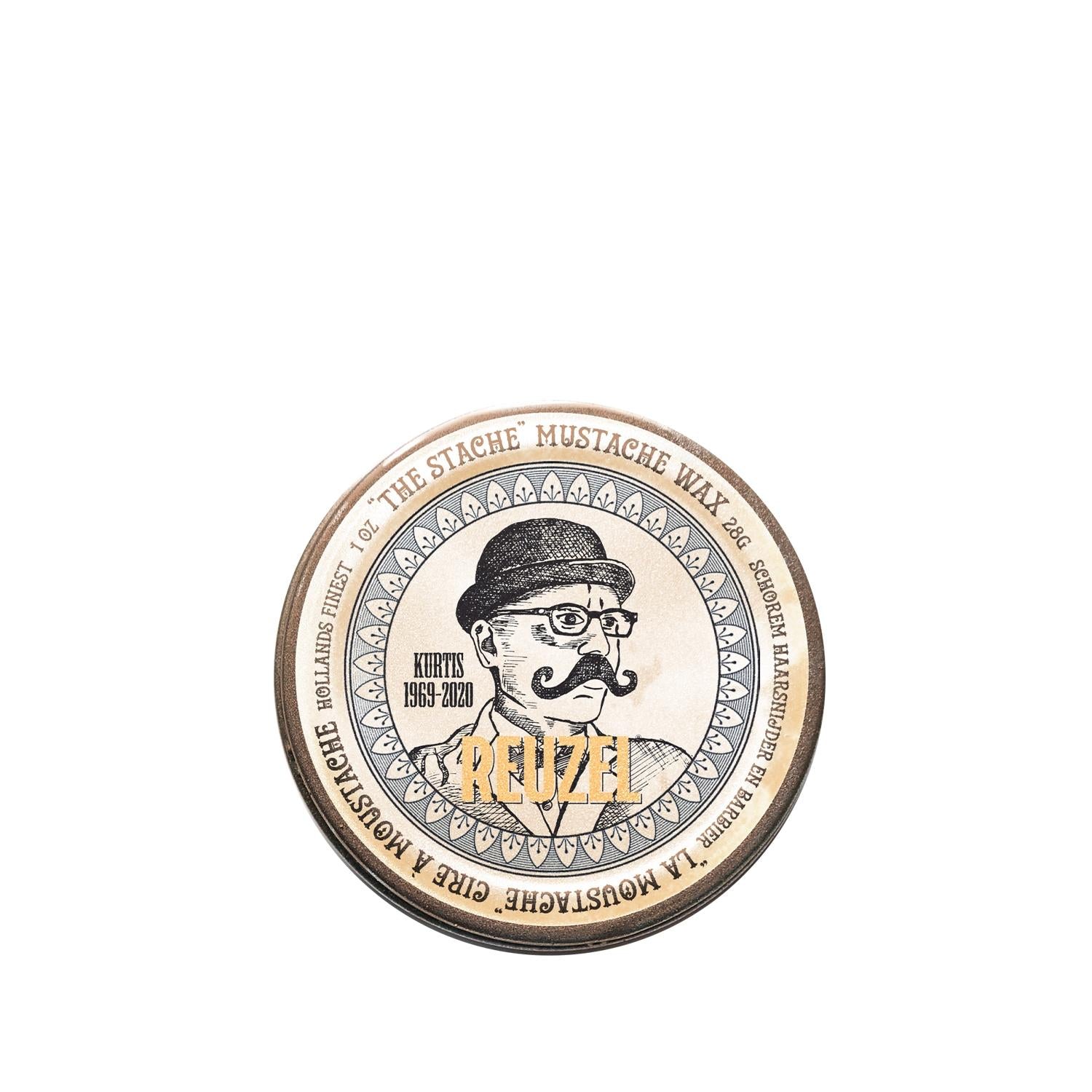 Reuzel Bourbon Sidecar Mustache Wax with Strong Hold 28g