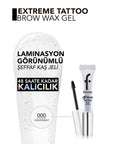 Flormar Extreme Tattoo Long-Wear Clear Gel Brow Wax 4.5ml