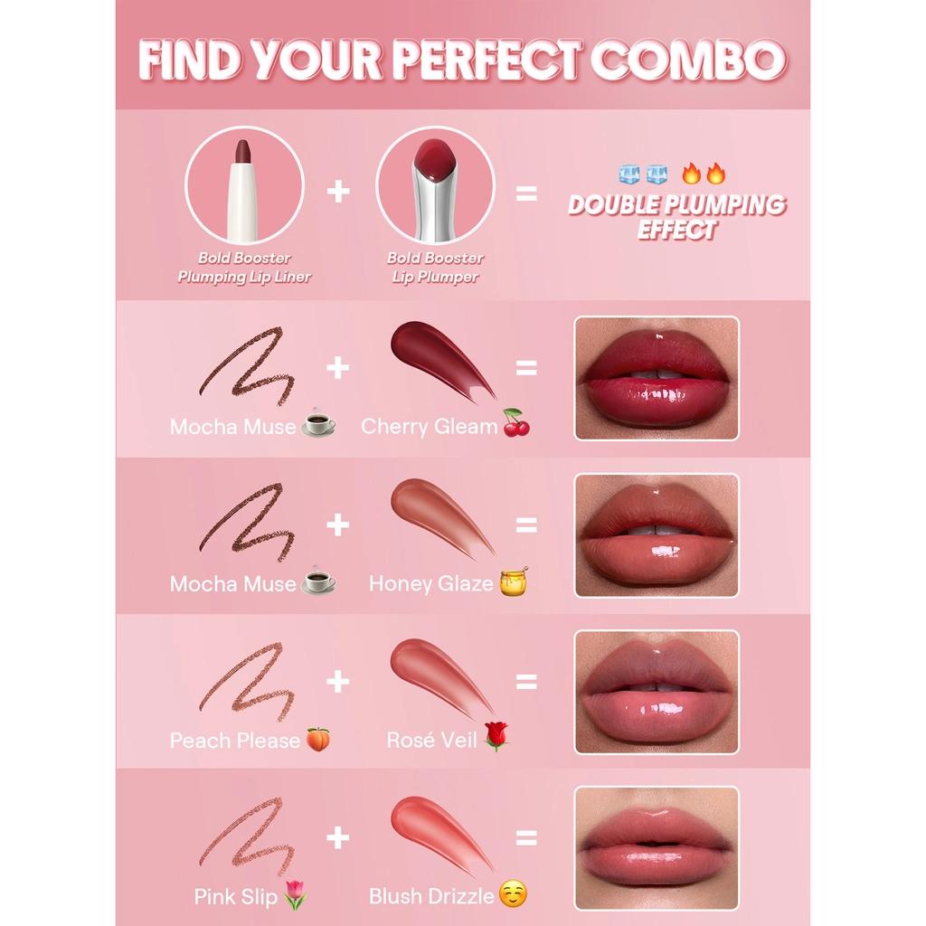 Sheglam Bold Booster Plumper Liquid Lipstick 409 Berry Spritz