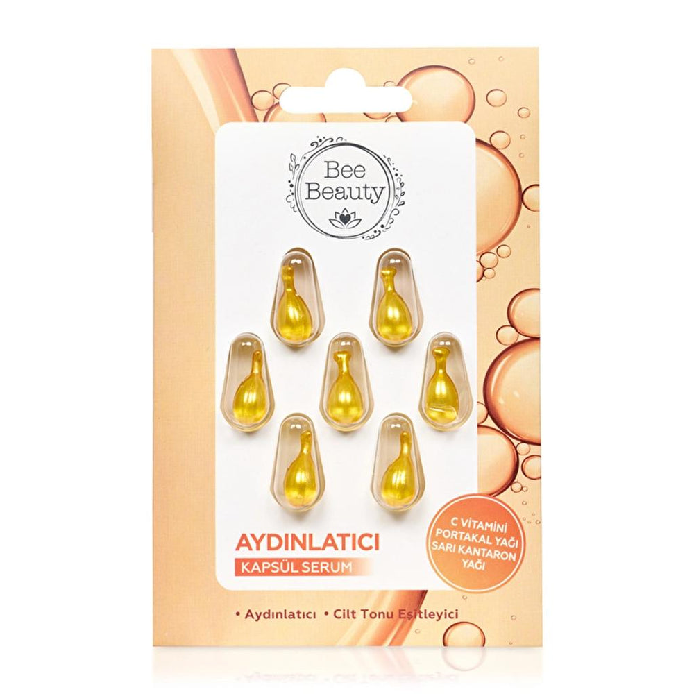 Bee Beauty Brightening Capsule Serum for Radiant Skin 7 pcs