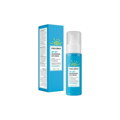 Maruderm SPF50+ Moisturizing Sunscreen Lotion - Vegan, Non-Comedogenic Sun Protection with Hyaluronic Acid Maruderm SPF50+ Sunscreen Lotion - Moisturizing & Vegan sunscreen lotion, moisturizing sun cream, SPF50+ sun protection, vegan skincare, non-comedogenic sunscreen, hyaluronic acid sunscreen, green tea extract benefits, cucumber extract skincare, sensitive skin sunscreen, daily sun protection, outdoor skincare, ethical skincare products