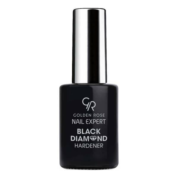 Golden Rose Nail Expert Black Diamond Hardener 11ml - Strengthens &amp; Nourishes Nails with Vitamin E Golden Rose Nail Hardener 11ml - Strengthens Nails nail hardener, nail care product, nail strengthening, Vitamin E for nails, vegetable oils nail treatment, nail health, nail nourishment, nail strength, cosmetic, beauty product, personal care, nail beauty, nail care routine