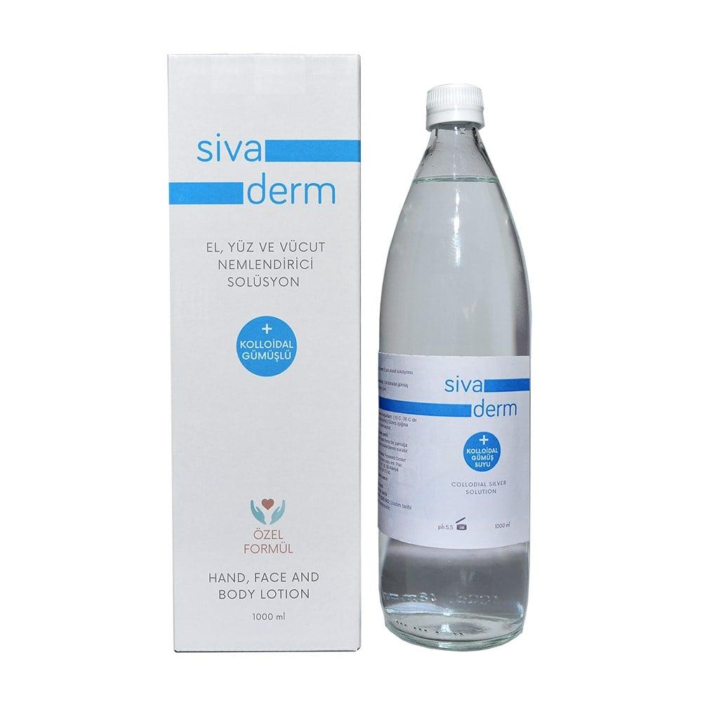 Siva Derm Colloidal Silver Solution - 1000ml Natural Health Remedy for Wellness, Pure Silver Ions, No Additives Siva Derm Colloidal Silver for Natural Wellness Kolloidal Gümüş Suyu, Colloidal Silver, Natural Health Remedies, Silver Ion Solution, Wellness Products, Health Supplements, Natural Remedies, Liquid Health Products, Pure Silver Ions, Additive-Free, Artificial Ingredient-Free, Wellness Supplements