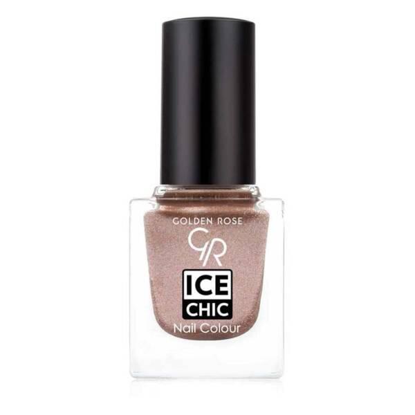 Golden Rose Ice Chic Nail Polish - Long Lasting Nail Colour 63 (10.5ml) - Nail Polish