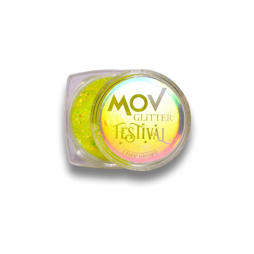 Mov Glitter Krem Festival No: 06 Lime Drops 15ml
