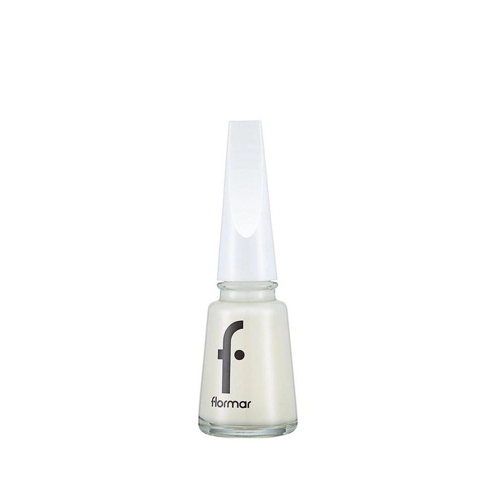Flormar Nail Enamel High-Pigment Nail Polish in White Dance 11ml