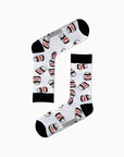 Carnaval Novelty Fast Food Socks Set - 5 Pairs of Comfortable Cotton-Themed Socks for Everyday Wear - view 7
