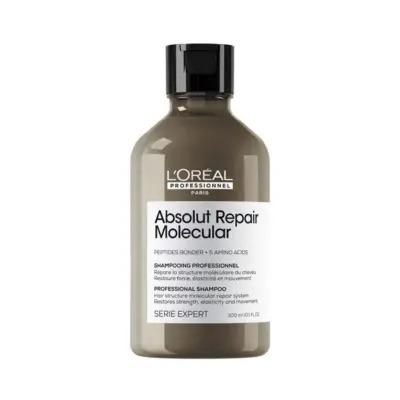 loreal-absolut-repair-shampoo-bottle, loreal-absolut-repair-shampoo-ingredients L'Oréal Professionnel Absolut Repair Shampoo - 300 ml L'Oréal Absolut Repair Shampoo - 300 ml loreal, absolut-repair, shampoo, damaged-hair, processed-hair, professional-hair-care, hair-repair, molecular-technology, nourishing, ai-generated