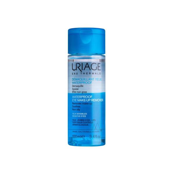 Uriage Waterproof Eye Makeup Remover - Gentle, Effective & Fragrance-Free Solution for Sensitive Eyes Uriage Waterproof Eye Makeup Remover - Gentle & Effective Uriage Eye Makeup Remover, Waterproof Makeup Remover, Gentle Eye Makeup Removal, Tear pH compatible makeup remover, Fragrance-free eye makeup remover, Sensitive Eyes, Makeup Removal, Eye Care, Skincare, Uriage Thermal Water, Non-Greasy, Versatile, Convenient